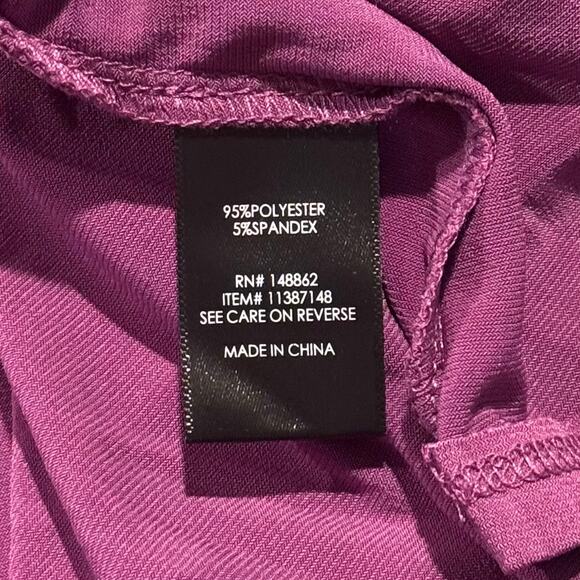 NWT Torrid Top Babydoll Boho Romantic Feminine Cottage Whimsigoth Purple 1 1X - Picture 3 of 5